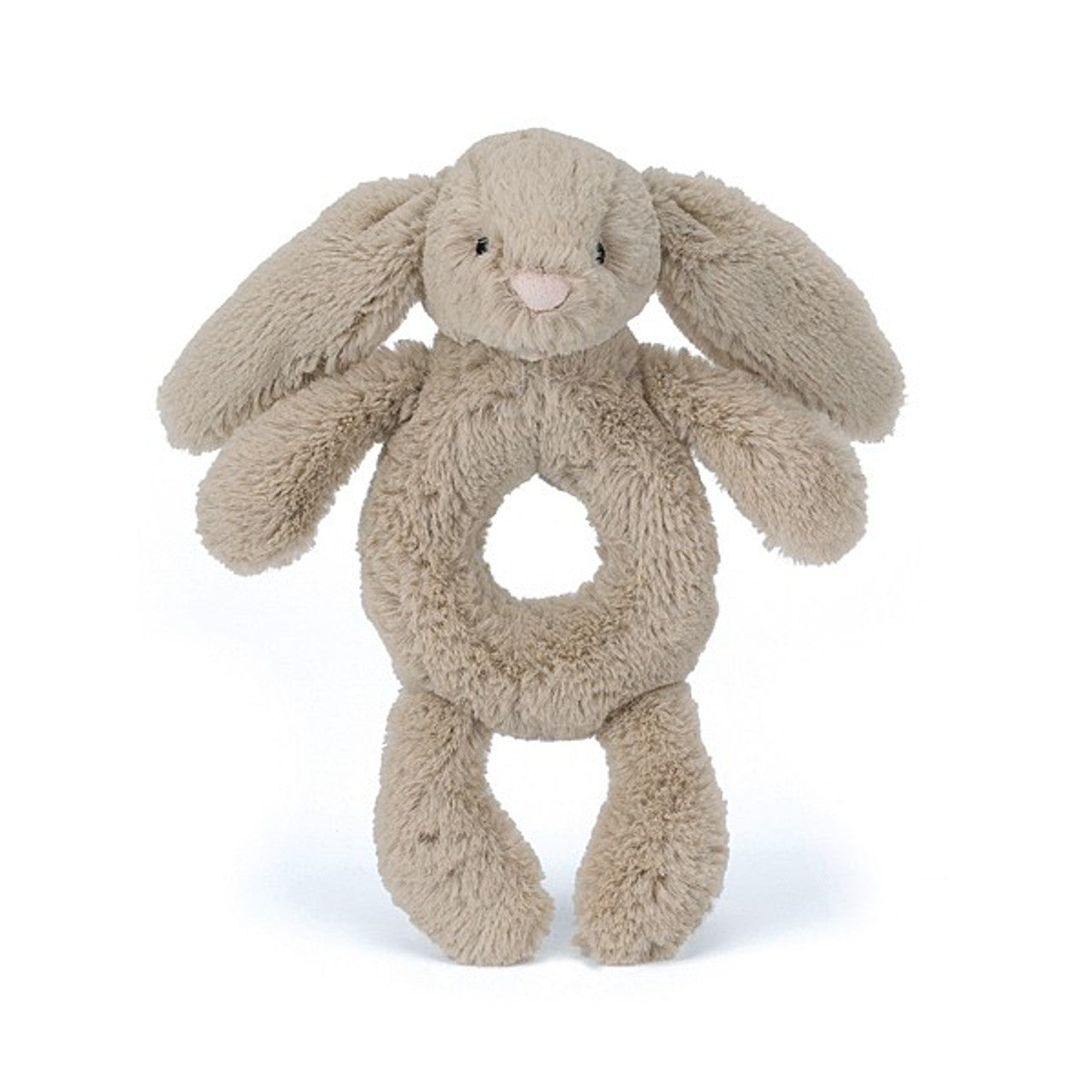 Jelly Cat Bashful Beige Bunny Ring Rattle