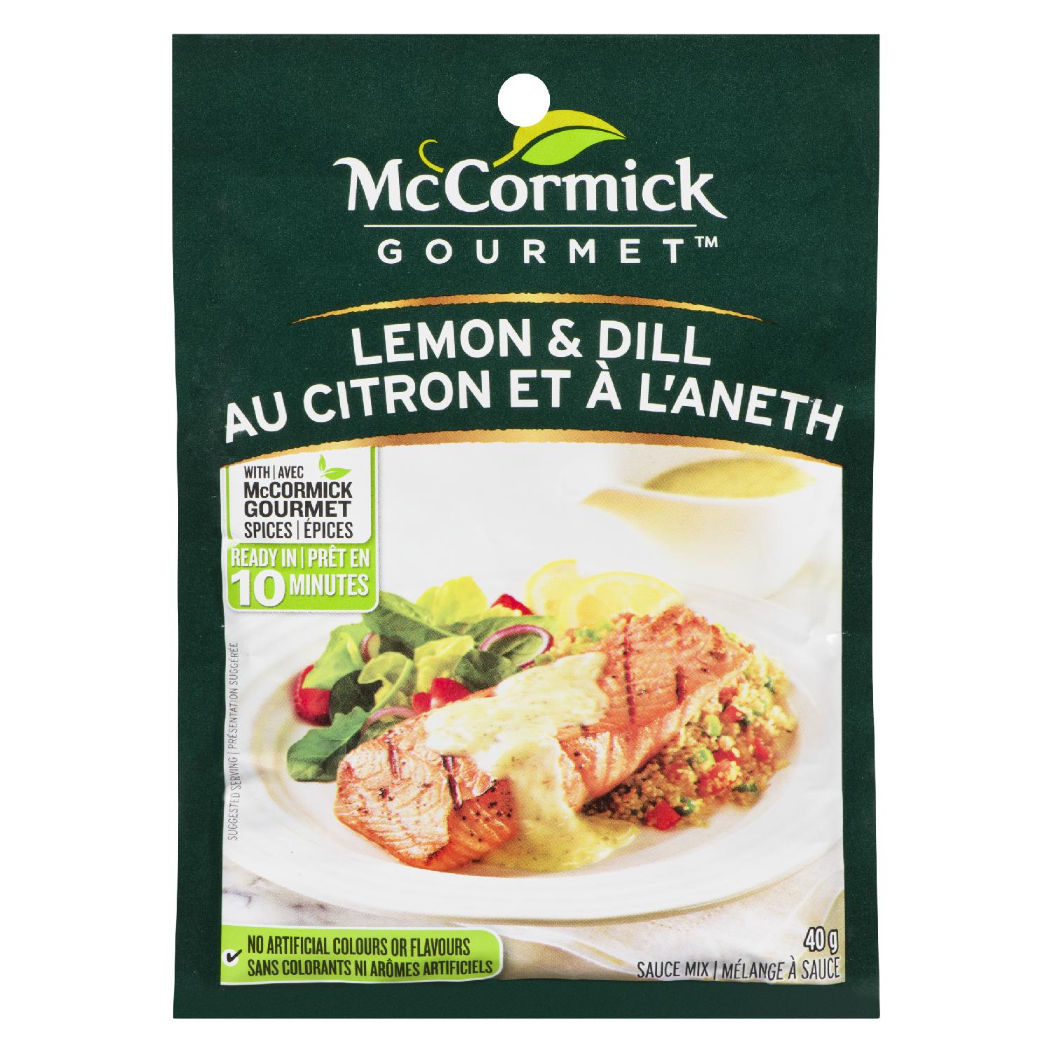 McCormick Lemon & Dill Sauce Mix 40g