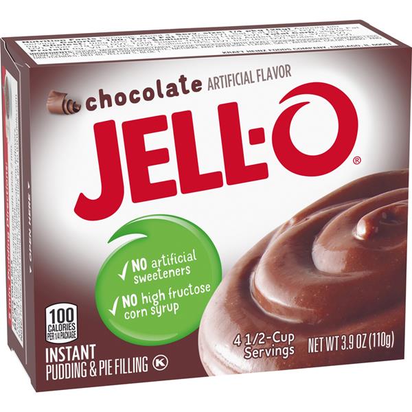 Jell-O Chocolate Instant Pudding & Pie Filling 3.9 oz