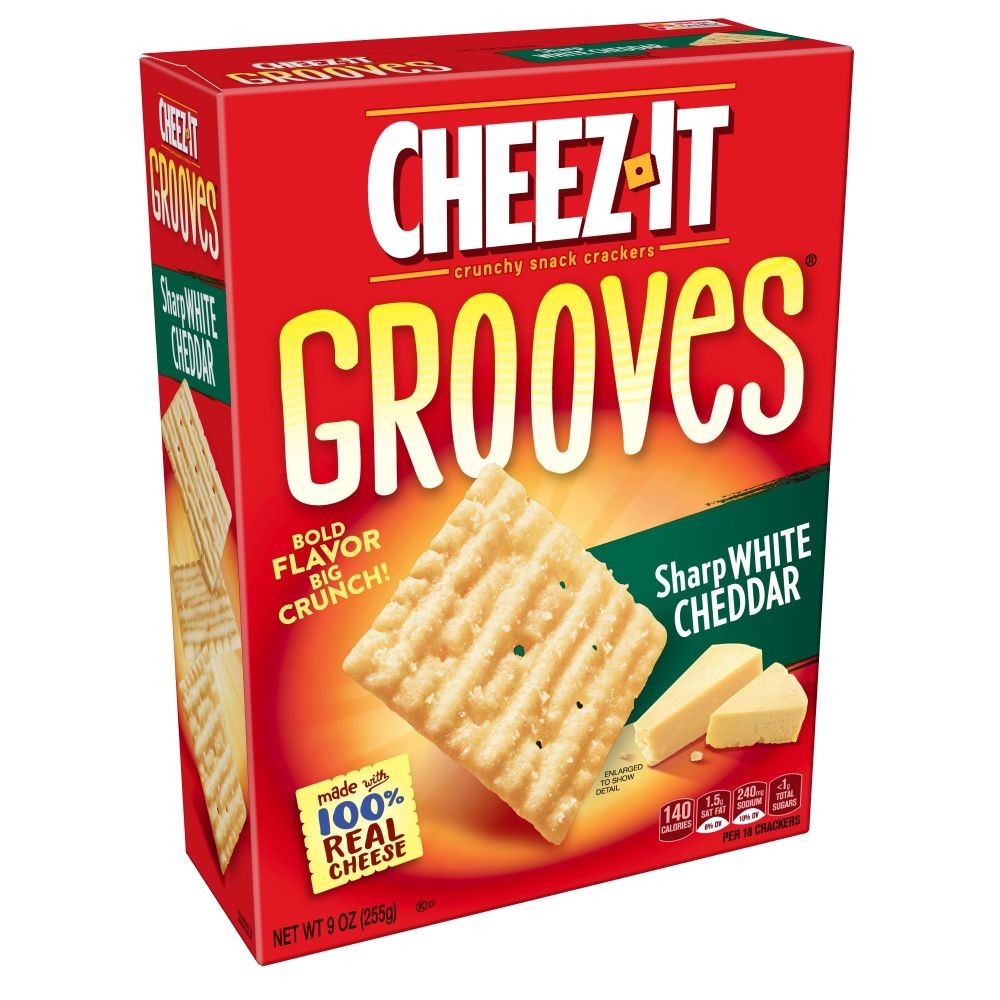 Cheez-It Sharp White Cheddar Grooves 9oz