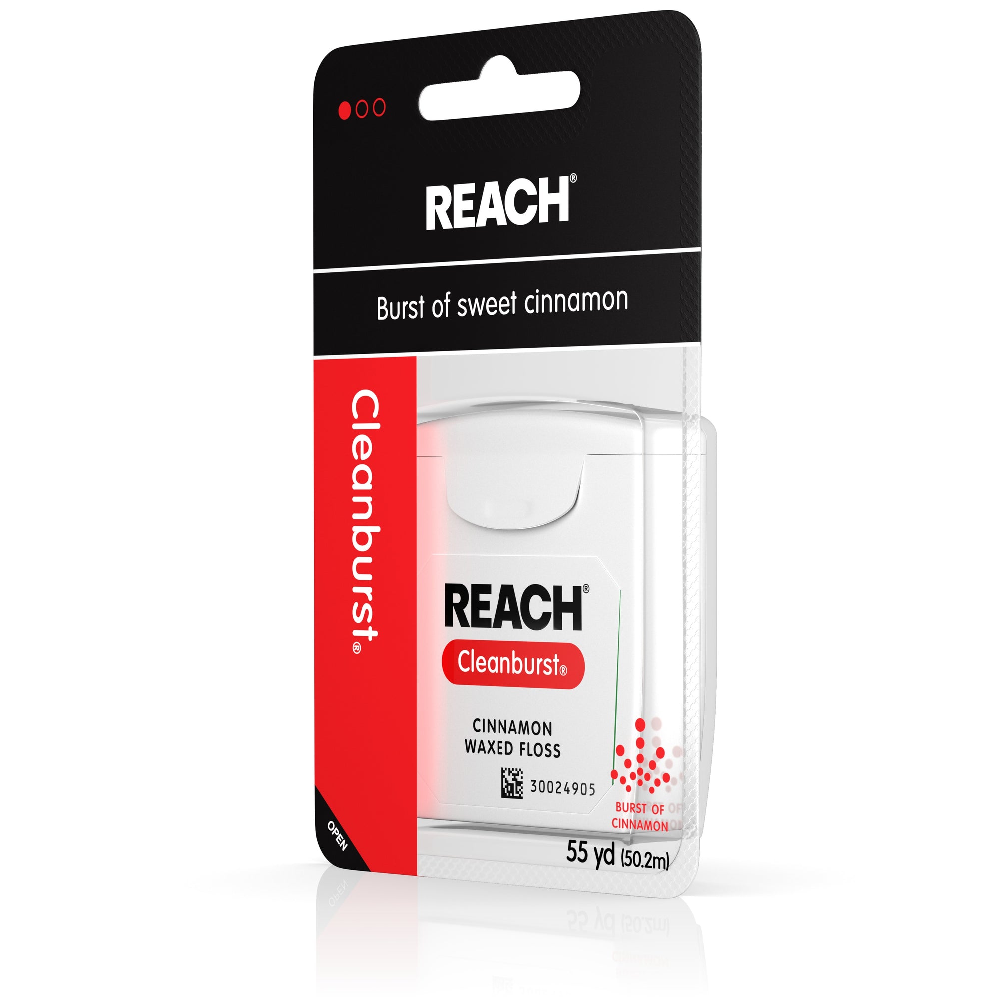 Reach Cinnamon Cleanburst Waxed Floss 55 yd