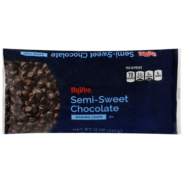 HyVee Semi-Sweet Baking Chips 12 oz