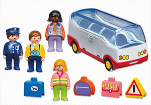 Playmobil 1.2.3. Airport Shuttle Bus Item 6773