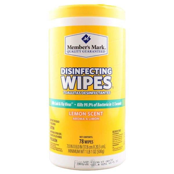 Member's Mark Disinfecting Wipes 78ct