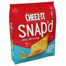 Cheez-It Cheddar Sour Cream and Onion Snap'd Crackers 7.5 oz