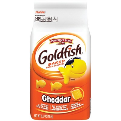 Pepperidge Farm Cheddar Goldfish Snack Crackers 6.6 oz