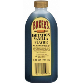 Baker's Imitation Vanilla Flavor 8 oz