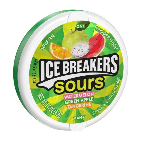 Ice Breakers Fruit Sours 1.5oz