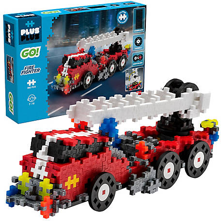 Plus Plus GO! Fire Fighter 360 PCS