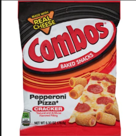 Combos Pepperoni Pizza Baked Cracker 6.30 oz