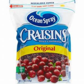 Ocean Spray Craisins Whole Dried Cranberries 64 oz