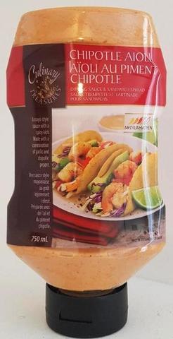 Culinary Treasures Chipotle Aioli 750ml