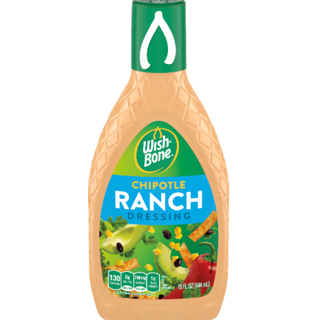 Wish Bone Chipotle Ranch Dressing 15floz