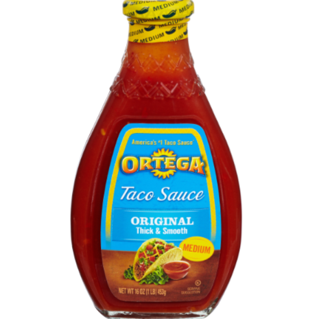 Ortega Medium Taco Sauce 16 oz