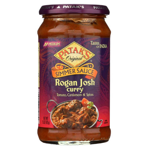 Patak's Rogan Josh Curry Simmer Sauce 15oz