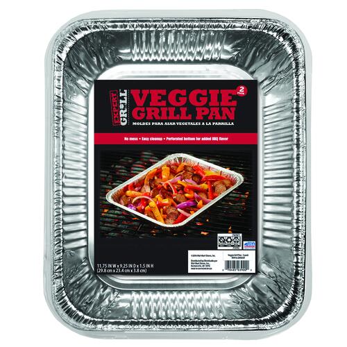 Expert Grill Veggie Grill Foil Pan 2pk