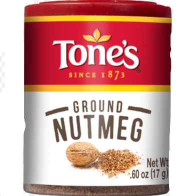 Tone's Ground Nutmeg .60oz