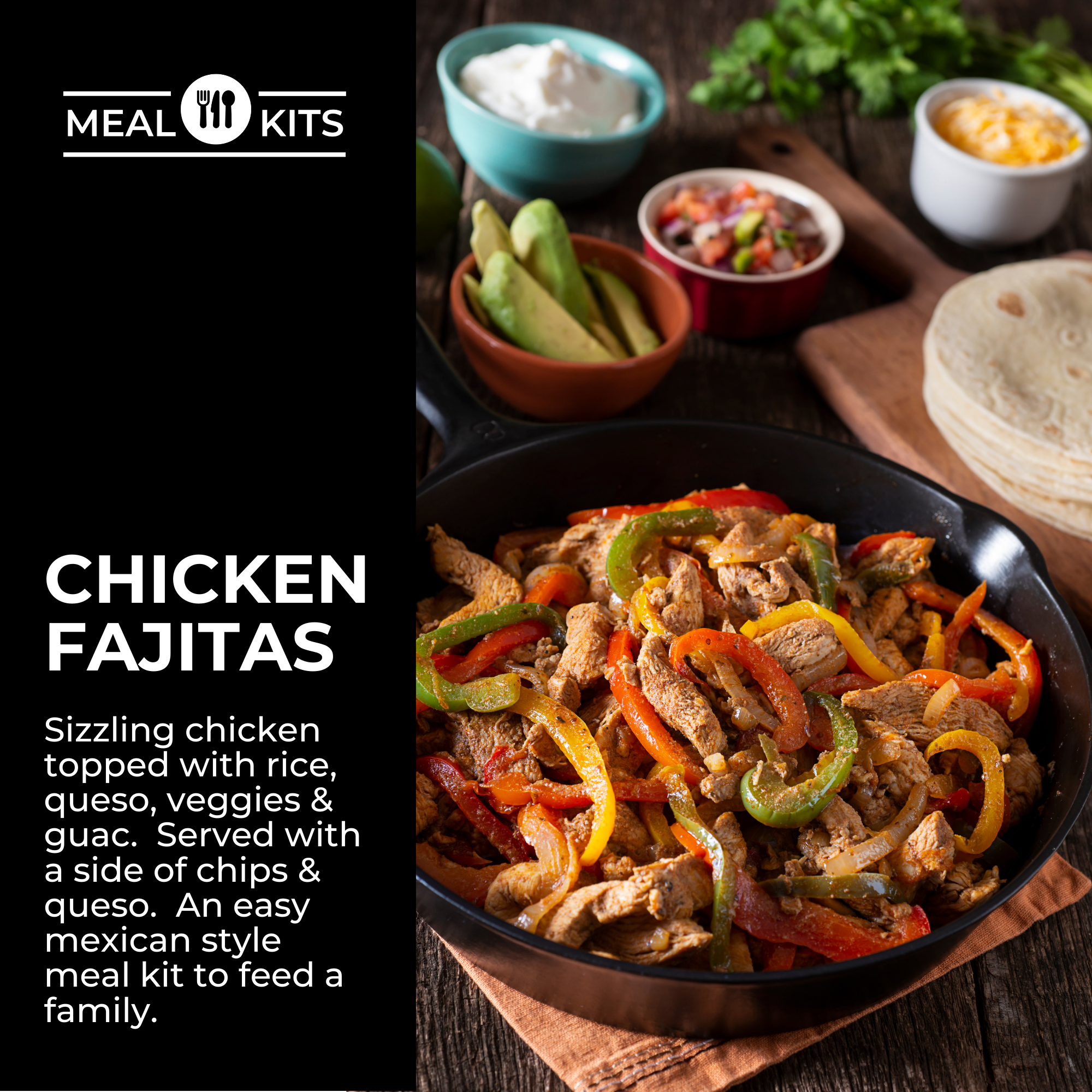 Chicken Fajitas Meal Kit