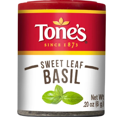 Tone's Sweet Leaf Basil .20 oz