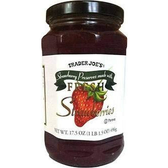 Trader Joe's Fresh Strawberry Preserves 17.5 oz