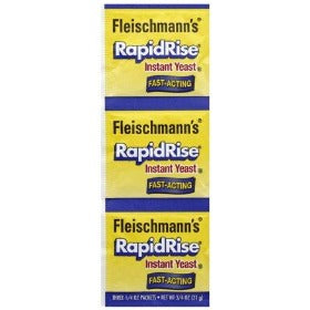 Fleishmann's Rapid Rise Instant Yeast 3-1/4oz pks