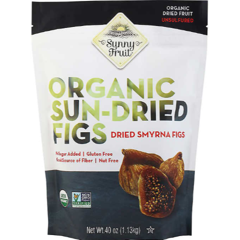 Sunny Fruit Organic Sun-Dried Figs 40oz