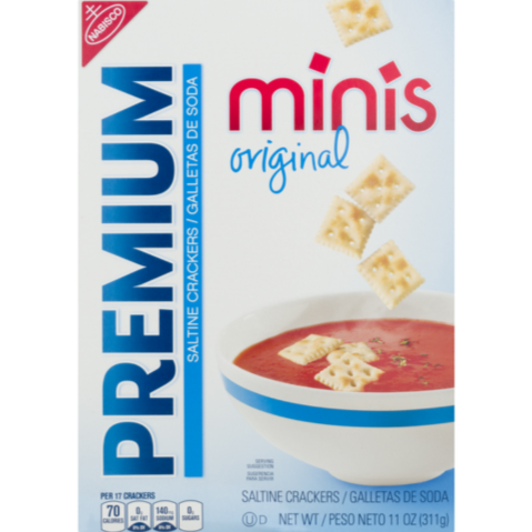 Nabisco Original Minis Premium Saltine Crackers 11oz