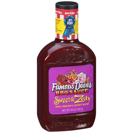 Famous Daves Sweet & Zesty BBQ Sauce 20oz