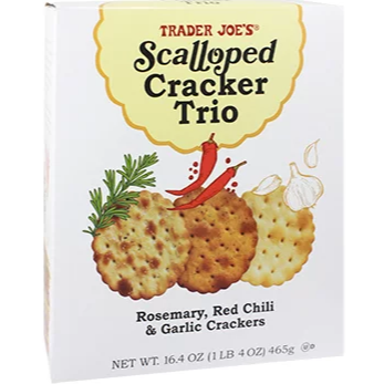 Scalloped Cracker Trio