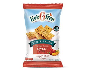 LiveGFree Sweet Chili Brown Rice Crisps 7oz