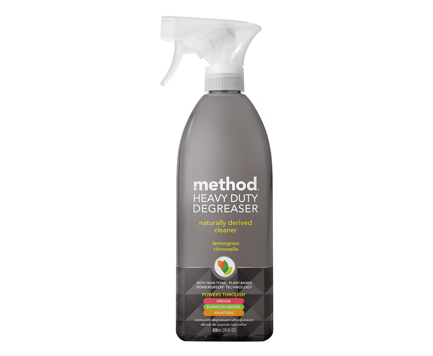 Method Kitchen Degreaser Lemongrass Spray Bottle 28 oz