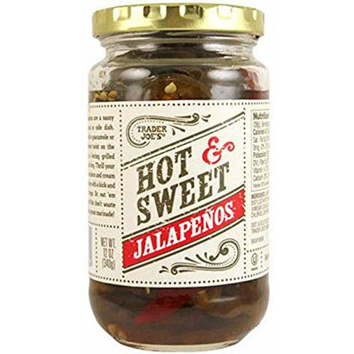 Trader Joe's Hot & Sweet Jalapenos 12floz