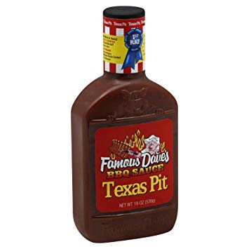 Famous Dave's Texas Pit BBQ Sauce 20 oz