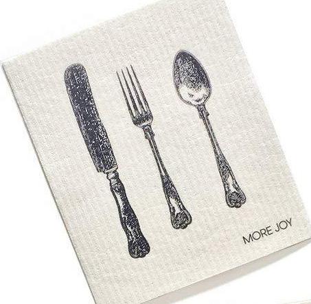 More Joy Silver Cutlery Swedish Cloth