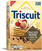 Triscuit Cracked Pepper & Olive Oil Crackers 8.5oz