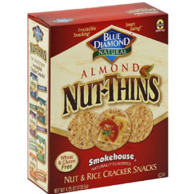 Blue Diamond Smokehouse Nut-Thins Crackers 4.25oz