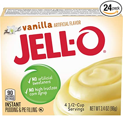 Jell-O Vanilla Instant Pudding & Pie Filling 3.4 oz
