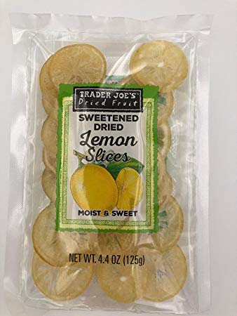 TJ Sweetened Dried Lemon Slices 4.4oz