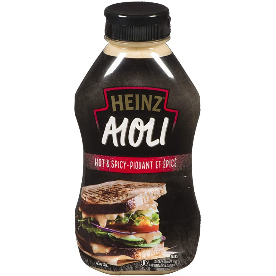 Heinz Hot & Spicy Aioli Sauce 355ml