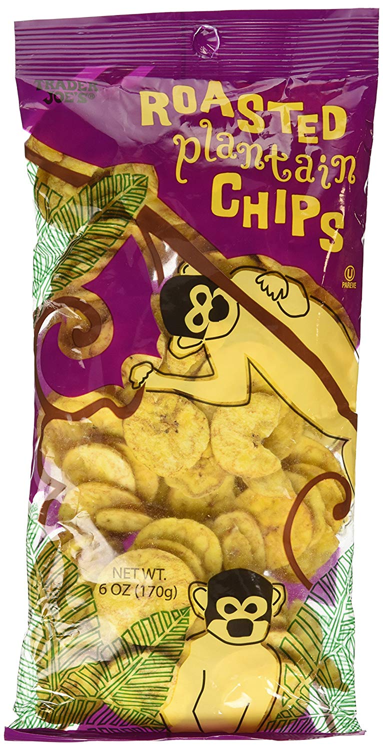 Trader Joe's Roasted Plantain Chips 6 oz