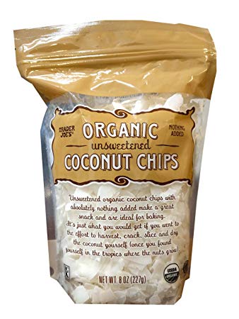 TJ Organic Unsweetened Coconut Chips 8oz