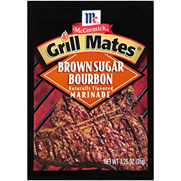 McCormick Brown Sugar Bourbon Marinade 1.25oz