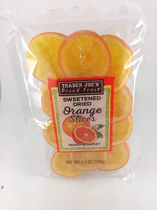 TJ Sweetened Dried Orange Slices 5.3oz