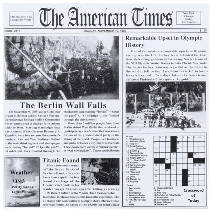 American Times Wax paper 12x12 25 ct.