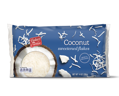 Baker's Corner Coconut Flakes Sweetened 14 oz