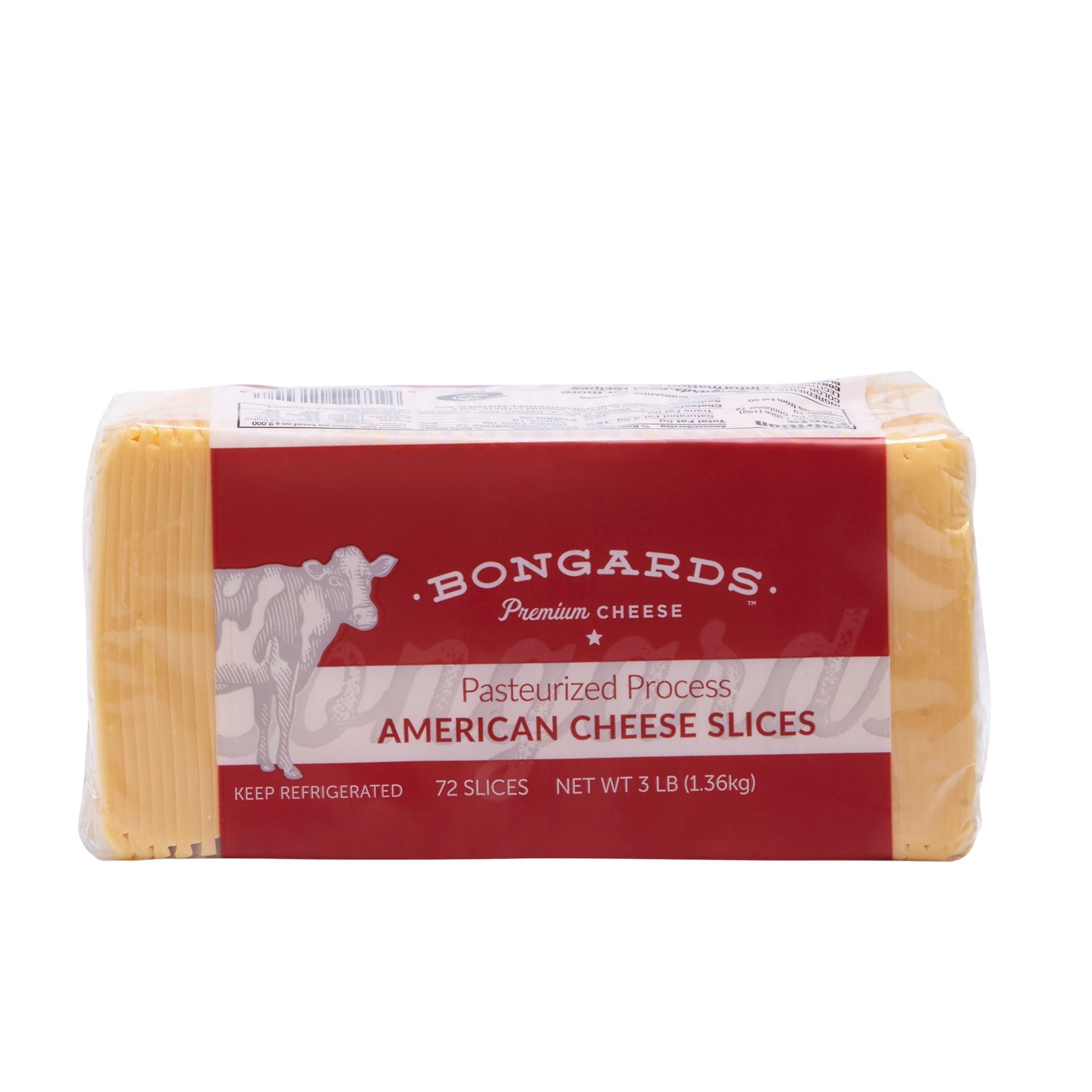 Bongards American Cheese Slices 3lb