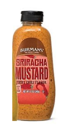 Burman's Sriracha Mustard 12oz