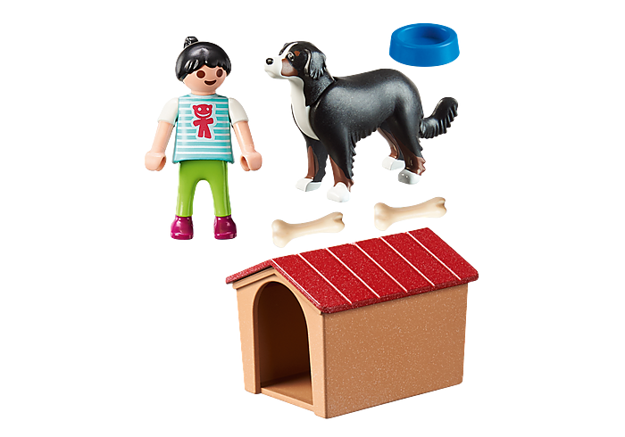 Playmobil Dog With Doghouse Item 70136