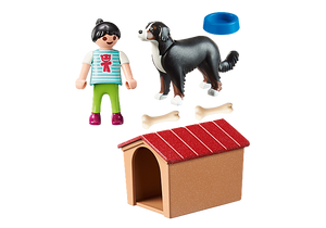 Playmobil Dog With Doghouse Item 70136