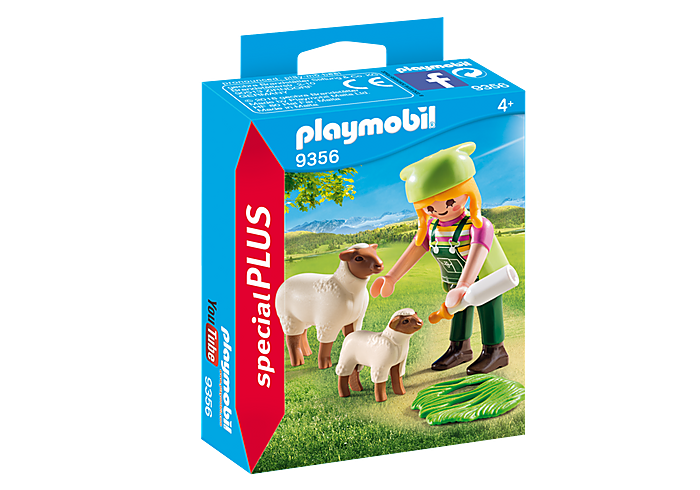 Playmobil Farmer with Sheep Item 9356